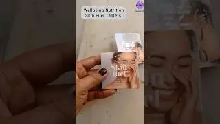 wellbeing nutrition skinfuel 4in1  formula sample #skincare#face #review#shortsfeed#new #healthyskin