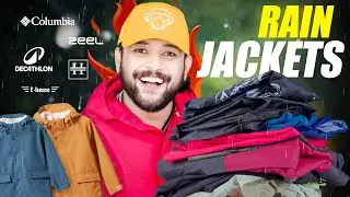 Best Decathlon Raincoats/Rain Jackets For Men 🔥 Zeel, House of Vedas Haul Review 2025 | ONE CHANCE