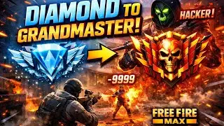 DIAMOND ➝ GRANDMASTER RANK PUSH 😱 | AGAINST HACKERS | FREE FIRE MAX 🔥 | CHOUDHARY GAMER 