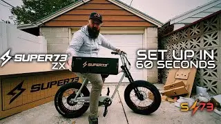 Unboxing & Setting Up The @Super73 ZX In 60 Seconds #shorts