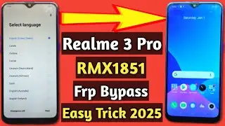 Realme 3 pro rmx1851 frp unlock without pc | Realme rmx1851 frp bypass | Rmx1851 google account