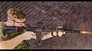 Airsoft GHK Colt / Daniel defense M4A1 Ris II GBB (not the original handguard) + tracer