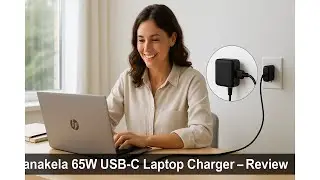 🔌 Hanakela 65W USB C Laptop Charger Fit for HP EliteBook Power Supply Adapter Cord Review 🔌