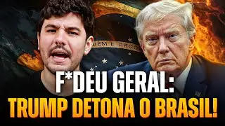 Urgente: Trump mantém TARIFA BRUTAL de 50%! É o fim do Brasil?
