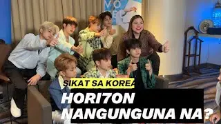 HORI7ON SUMISIKAT NA SA KOREA AT NAKASALAMUHA DIN NILA SI V AT JUNGKOOK!!