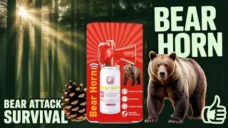 SUPER LOUD Bear Horn Keeps You Safe From Bears