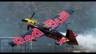 Red Bull EA300 Falling Leaf Maneuver and Parachute Jump for Charleston Airshow Apr 20, 2024