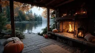 Quiet Spring Retreat | Cozy Cabin, Lake View & Soft Ambient Sounds for Relaxing