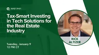 Tax-Smart Investing in Tech Solutions for the Real Estate Industry