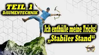 Daumentechnik Teil 1, So nimmst Du immer die richtige Position ein! #archertips #archery #tutorial