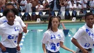 Swimming Gala 2019: Bain House Cheerleaders