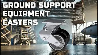 Corrosion-Resistant Ground Support Casters: Modern Suspension for Heavy-Duty Use