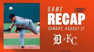 Tigers vs Royals Highlights | 8/31/25