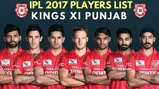 Kings XI Punjab  vivo IPL 2017 all players list