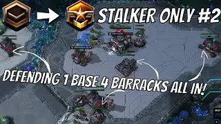 Bronze to GrandMaster Stalker Only CHALLENGE #2 | StarCraft 2