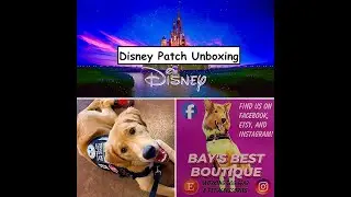 Disney Patch Set Unboxing