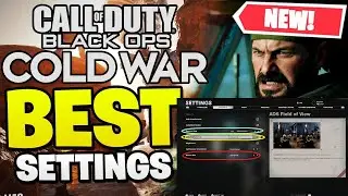 *New* Best Black Ops Cold War Best Settings | FOV, Footstep Audio, Movement, Aim Settings and More!