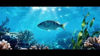 Underwater Ambient Music for Sleep, Meditation & Stress Relief | Ocean Waves
