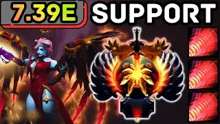 🔥 QUEEN OF PAIN SUPPORT &mdash; PURE NUKE DAMAGE EVERY FIGHT | DOTA 2 GAMEPLAY 🔥