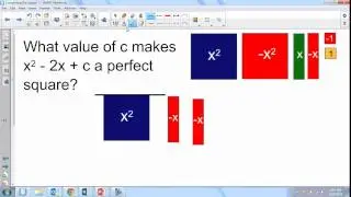 Use Algebra Tiles to Complete the Square