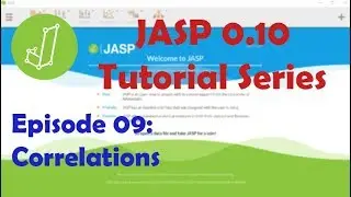 Учебное пособие JASP 0.10: Корреляции (Эпизод 9)
