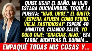 Toqu&eacute; El Ba&ntilde;o, Mi Hijo Grit&oacute;: 