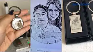 Smart laser engraving machine achieves personalized customization on metal #laserengraving