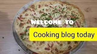 🇩🇪 Original Els&auml;sser Flammkuchen Rezept | Easy German Flatbread Pizza
