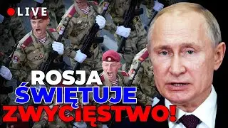 Parada PUTINA na Dzień Zwycięstwa Rosji [NA ŻYWO]
