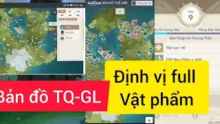 Genshin Impact/Map Quốc Tế_Định Vị Phong-Nham Thần Đồng,Full Vật Phẩm,Chest