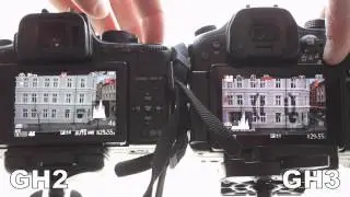 Multi aspect sensor demo, GH2 vs GH3