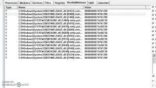 rootkit malware scanning with gmer software