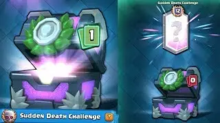12 WIN SUDDEN DEATH LEGENDARY OPENING!! | Clash Royale | x2 12 WIN SUDDEN DEATH CHEST & DECKS