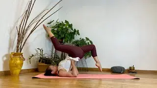 Cours complet de Hatha Yoga - niveau intermédiaire - respirations, renforcement et étirement