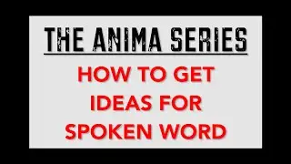 How to get ideas for Spoken Word Poetry | Jon Jorgenson
