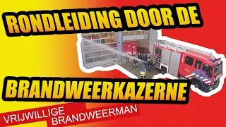 Rondleiding door de brandweer kazerne van Vught