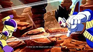 DRAGON BALL FighterZ DLC 3 Easter Eggs-Base VEGETA & GOKU All Special Funny Interactions & Quotes
