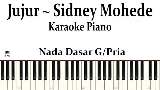 (Pria) Karaoke Piano Jujur Sidney Mohede | Iringan Piano Jujur Sidney Mohede