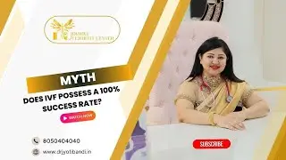 Myth: Does IVF Possess a 100% Success Rate? | Dr. Jyoti Bandi | IVF Specialist in HSR Layout
