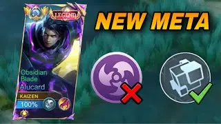 MOONTON THANKS FOR THIS NEW ALUCARD ONE SHOT EMBLEM AND BUILD💀 (Crazy damage) - MLBB