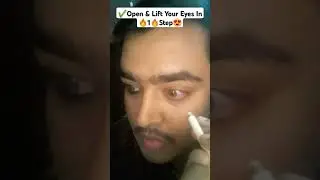 ✨LIFT And OPEN Your HOODED EYES In ONE STEP🔥#shorts #shortsfeed #reels #eyemakeup #tamil #viralvideo