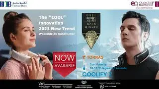 TORRAS COOLIFY 2 Neck Air Conditioner, Wrap-around Cooling Neck Fan