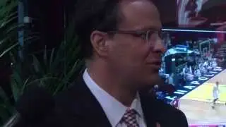 Tom Crean at Assembly Hall Renovation Groundbreaking