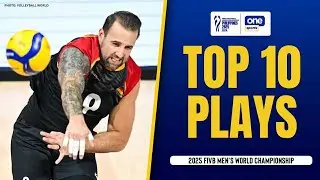 TOP 10 PLAYS | 2025 FIVB MEN'S WORLD CHAMPIONSHIP | SEPT. 13