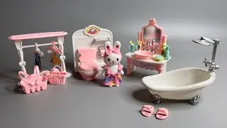5 minutes Satisfying with Unboxing Hot Boutique Bay Dreamy bunny toys (Bathtub) Asmr(no music)