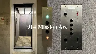 Редкий винтажный гидравлический лифт Atlas - 914 Mission Ave - Сан-Рафаэль, Калифорния