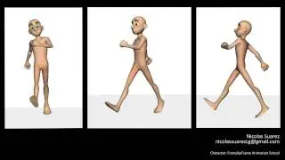 Walk Cycle - 3D character animation