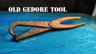 Vintage Gedore rusty Tool Restoration