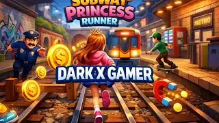 I collect 5000+ Gold 🪙 in Subway Princess Runner!! 😍