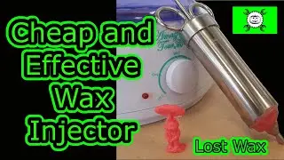 Cheap But Effective Wax Injector for Lost Wax Casting